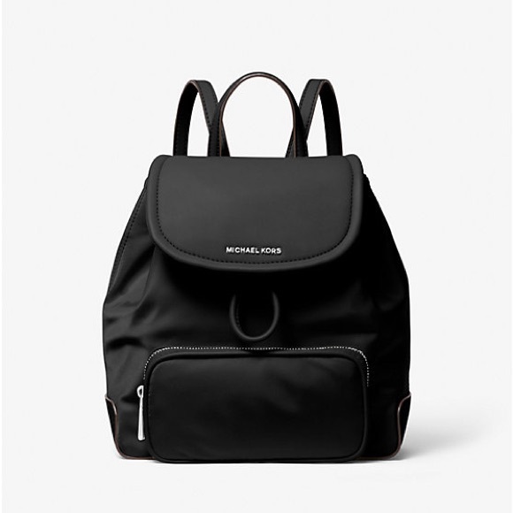Michael Kors, black and nylon book bag - Picture 1 of 3